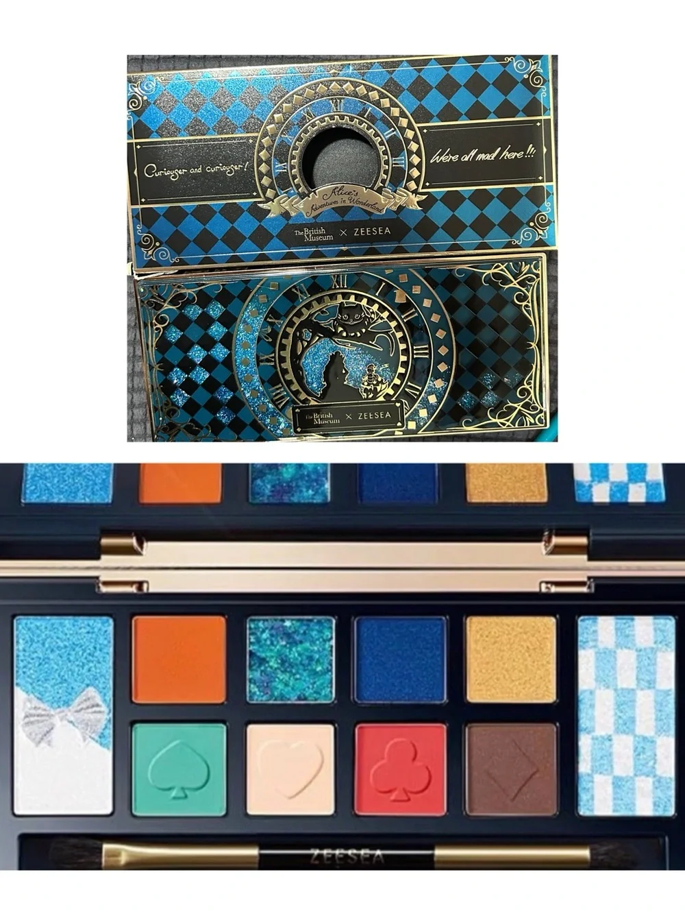 Eyeshadow Palette VERY RARE HTF ALICE IN WONDERLAND OVERSEAS